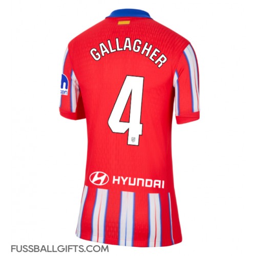 Atletico Madrid Conor Gallagher #4 Fußballbekleidung Heimtrikot Damen 2024-25 Kurzarm